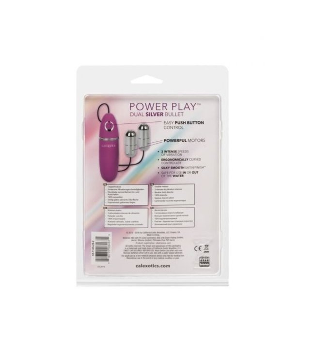 CalExotics Power Play Dual Silver Bullets
