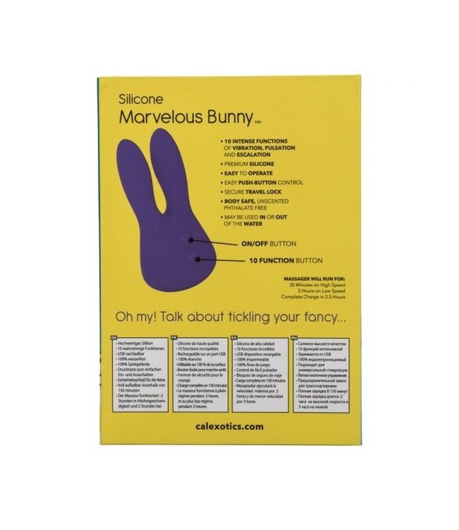 CalExotics Mini Marvels Silicone Marvelous Bunny