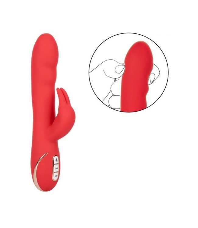 CalExotics Jack Rabbit Signature Heated Silicone Ultra-Soft Rabbit