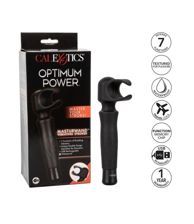 CalExotics Optimum Power Masturwand Vibrating Stroker