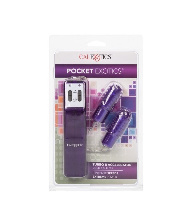 CalExotics Pocket Exotics Turbo 8 Accelerator - Double Bullet