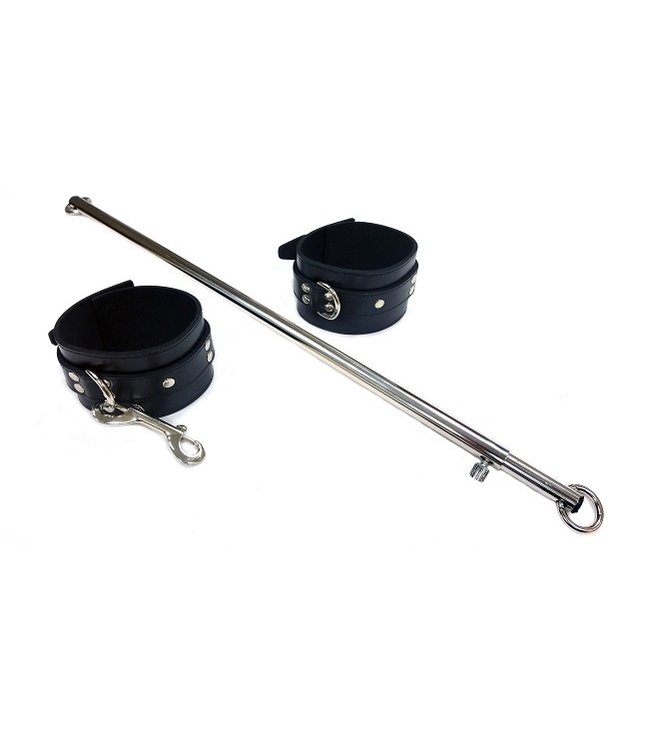 Rouge Rouge Adjustable Spreader Bar with Leather Cuffs