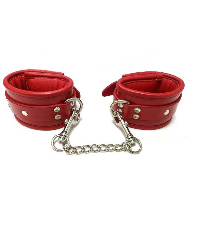 Rouge Rouge Leather Padded Wrist Cuffs