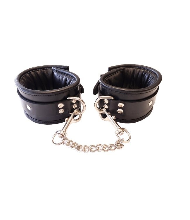 Rouge Rouge Leather Padded Ankle Cuffs
