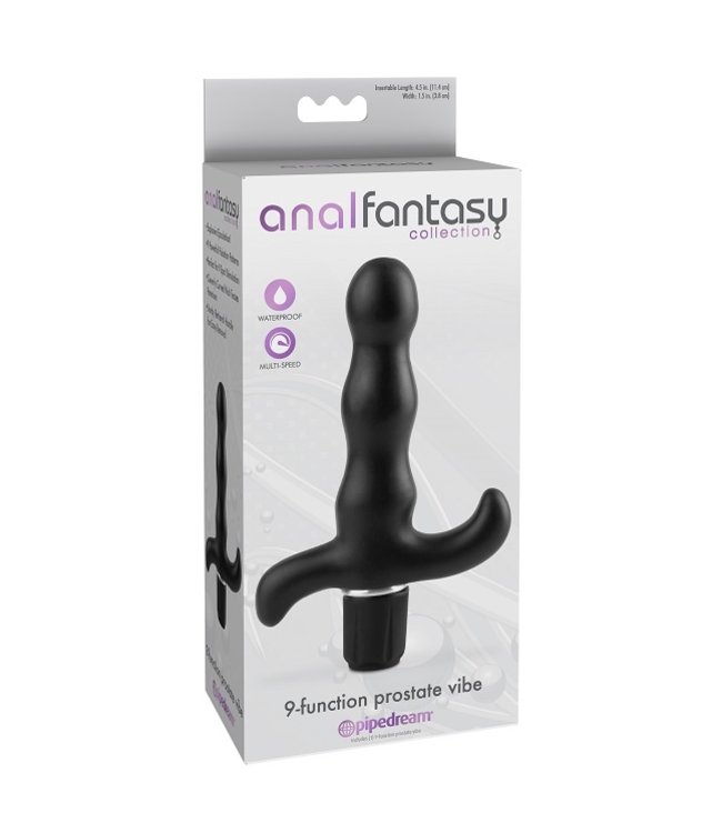Anal Fantasy Collection Anal Fantasy Collection 9-Function Prostate Vibe - Black