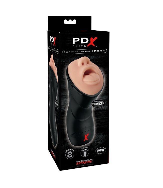 PDX Elite PDX Elite Deep Throat Vibrating Stroker