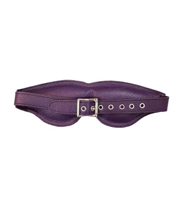 Rouge Rouge Leather Large Padded Blindfold