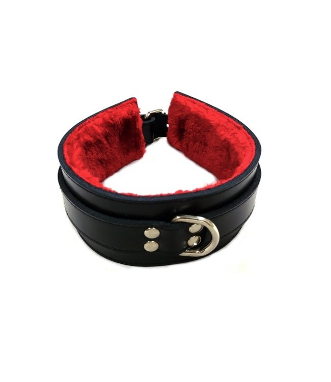Rouge Rouge Leather and Fur Collar
