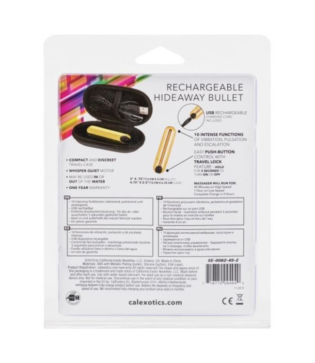CalExotics Rechargeable Hideaway Bullet