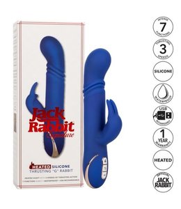 CalExotics Jack Rabbit Signature Heated Silicone Thrusting