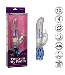 CalExotics Naughty Bits Party in my Pants Jack Rabbit Vibrator