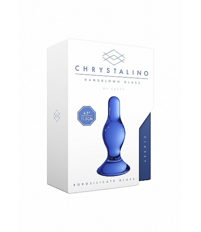 Shots America Chrystalino Classy Blue Plug
