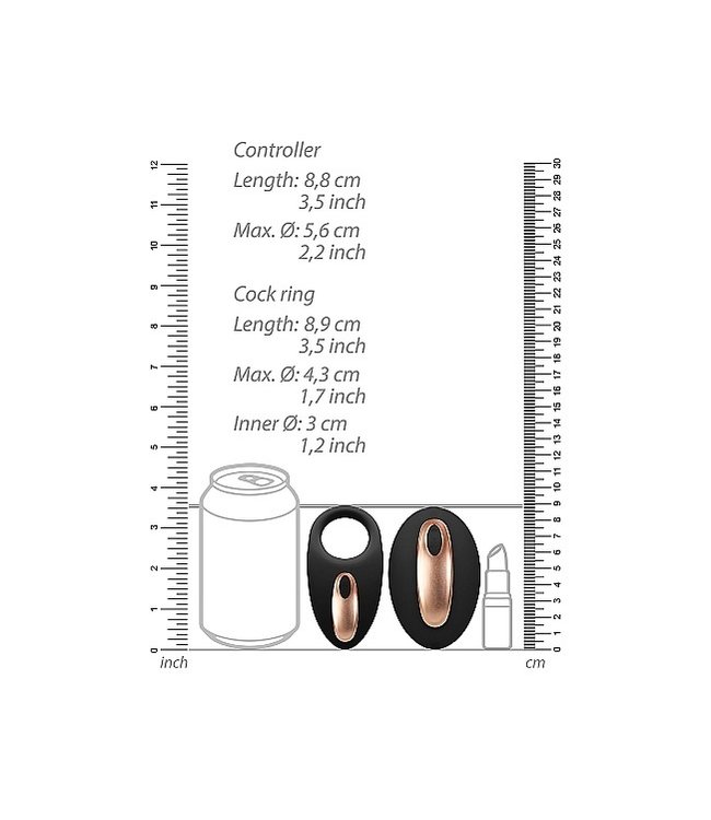 Shots America Elegance Poise Dual Vibrating Toy