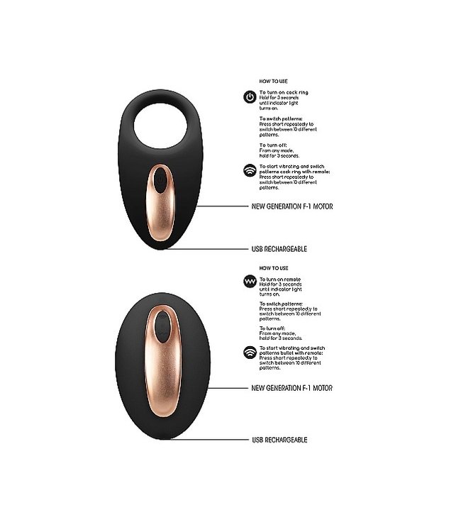 Shots America Elegance Poise Dual Vibrating Toy