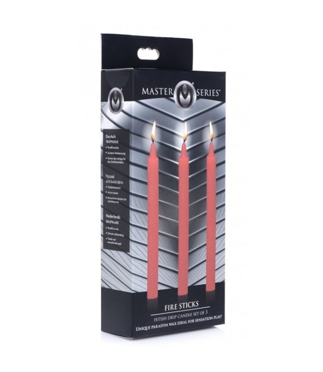 Master Series Fetish Drip Candles 3 Pack