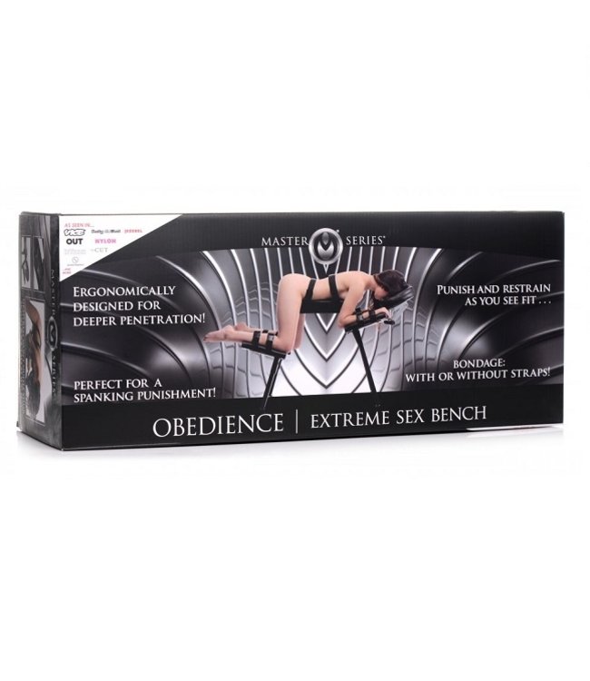 Obedience Extreme Sex Bench with Restraint Straps