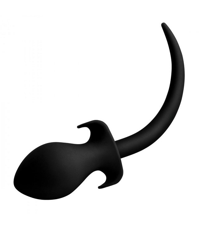 Woof XL Silicone Puppy Tail Butt Plug