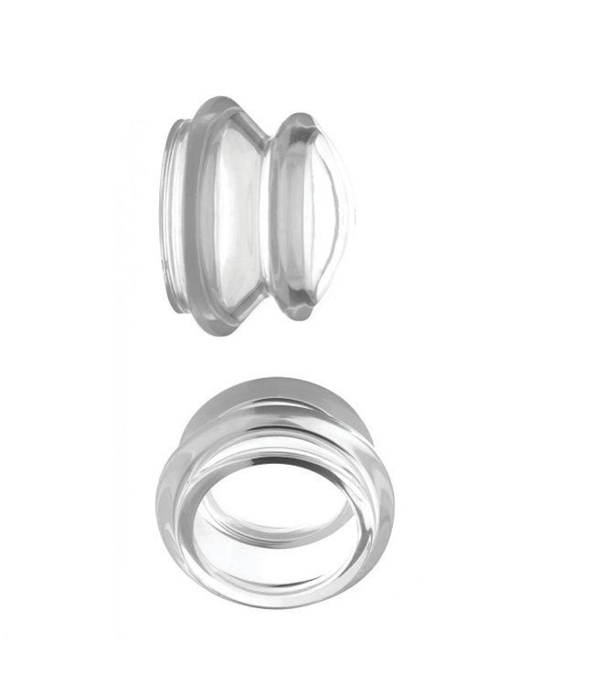 Clear Plungers Silicone Nipple Suckers - Small