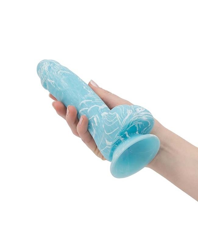 Addiction - Luke 7.5" Glow-in-the-Dark Silicone Dildo