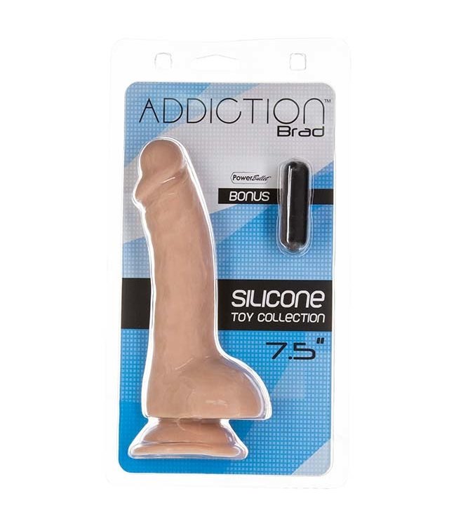 Addiction - Brad 7.5" Silicone Dildo