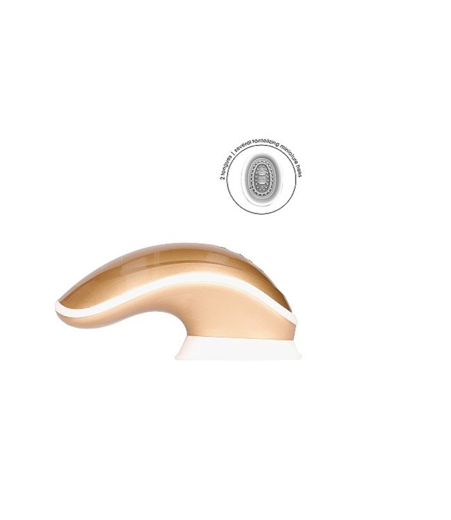 Shots America Twitch Hands - Free Suction & Vibration Toy - Silver