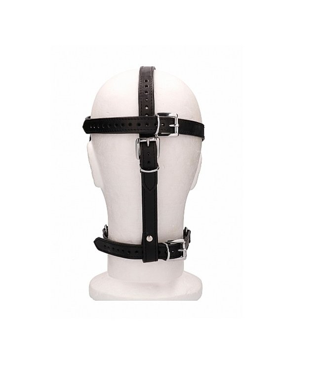 Shots America Leather Mask - Black