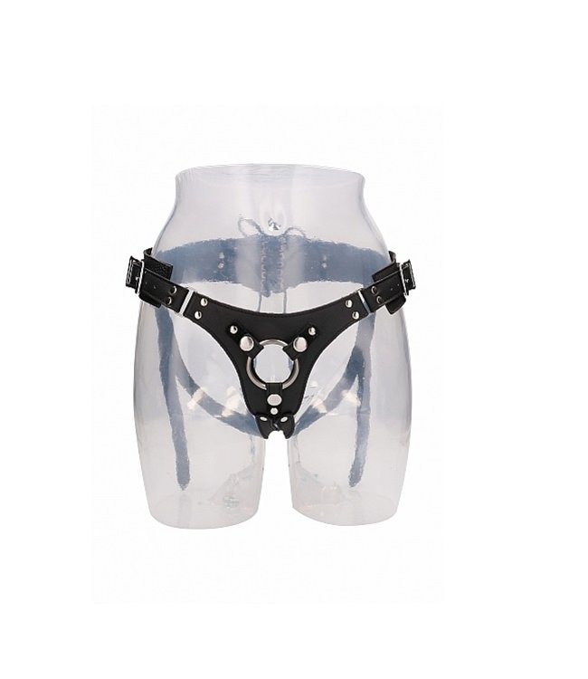 Shots America Pain Leather Strap-On Harness