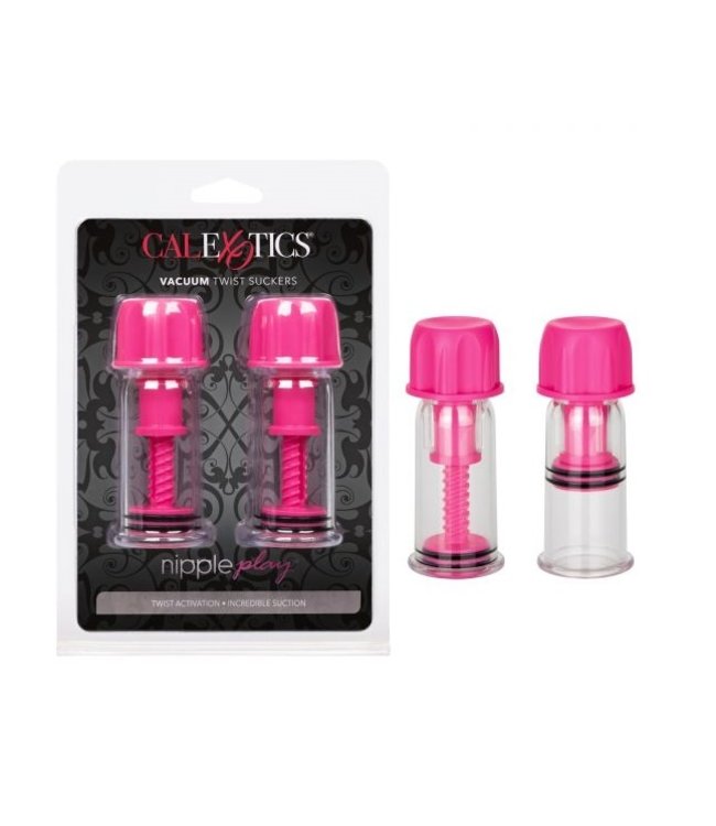 CalExotics Nipple Play Vacuum Twist Suckers