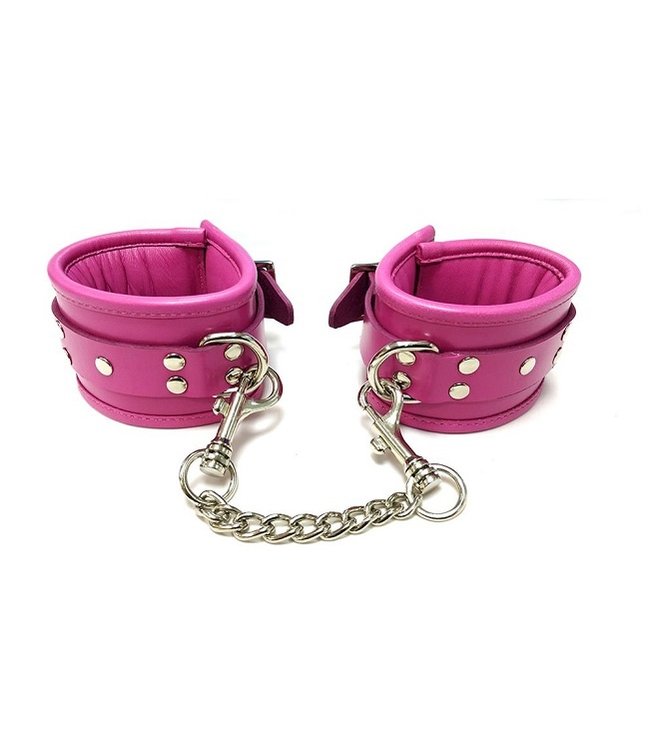 Rouge Rouge Leather Padded Wrist Cuffs