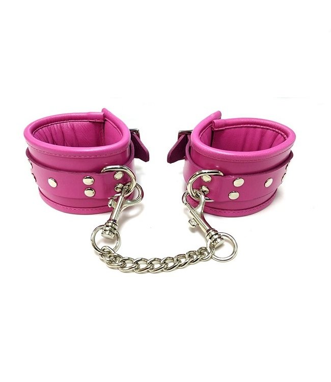 Rouge Rouge Leather Padded Ankle Cuffs
