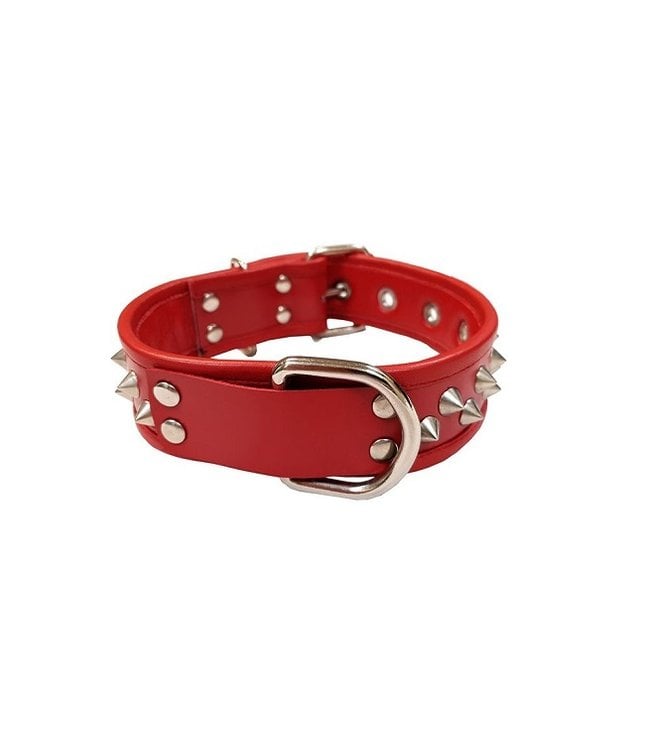 Rouge Rouge Leather Studded Collar