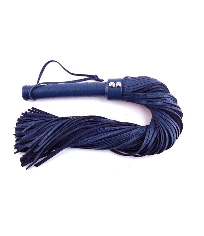 Rouge Rouge Leather Flogger with Stripes
