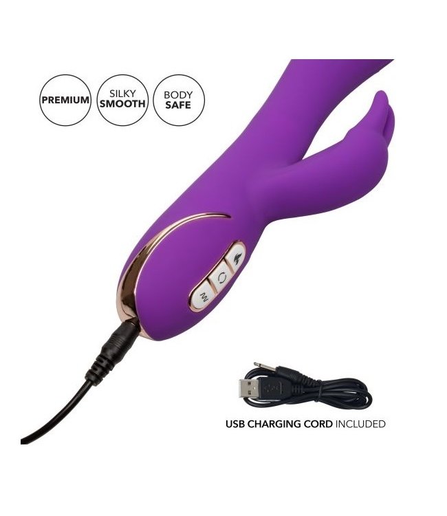 CalExotics Jack Rabbit Signature Heated Silicone Rotating G Rabbit