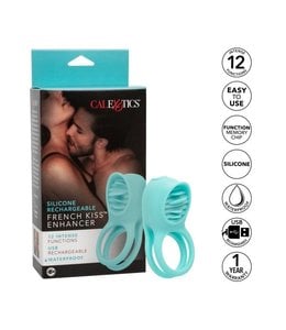 CalExotics Silicone Rechargeable French Kiss Enhancer