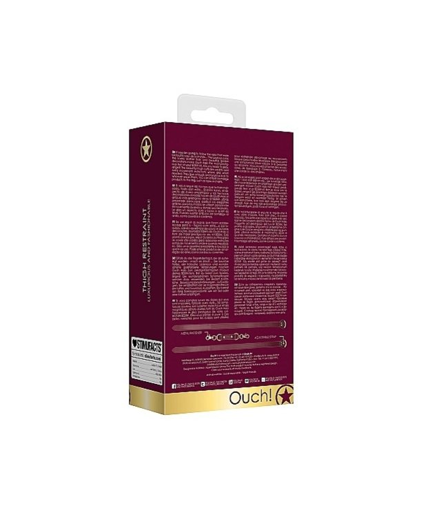 Shots America Ouch! Halo Thigh Cuffs