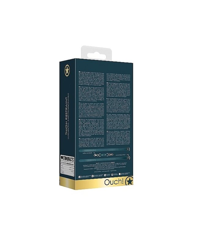 Shots America Ouch! Halo Thigh Cuffs