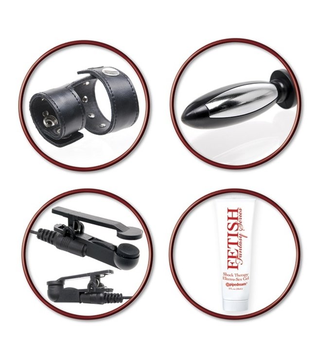 Fetish Fantasy Series Fetish Fantasy Series Deluxe Shock Therapy Travel Kit