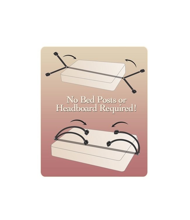 Fetish Fantasy Series Fetish Fantasy Series Bed Bindings Restraint Kit