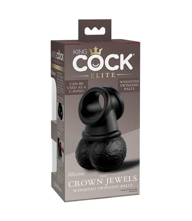 King Cock King Cock Elite Swinging Silicone Balls