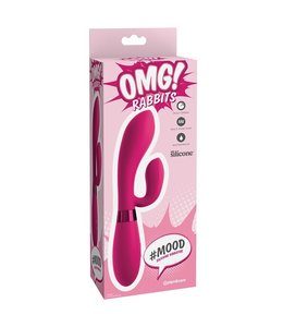 OMG! Rabbits #Mood Silicone Vibrator