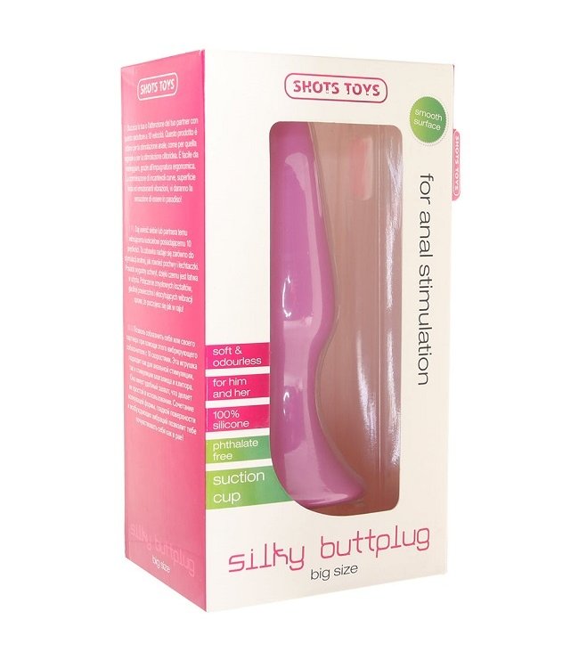 Shots America Big Size Silky Butt Plug