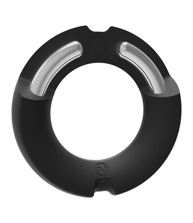 KINK Silicone-Covered Metal Cock Ring - 45mm