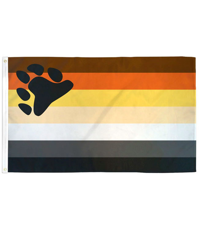 Bear Pride Flag 3ft x 5ft