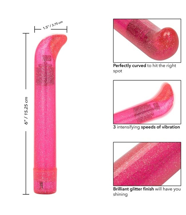 CalExotics Sparkle™ Slim G-Vibe
