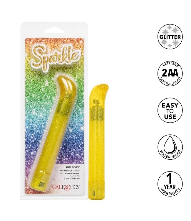 CalExotics Sparkle™ Slim G-Vibe