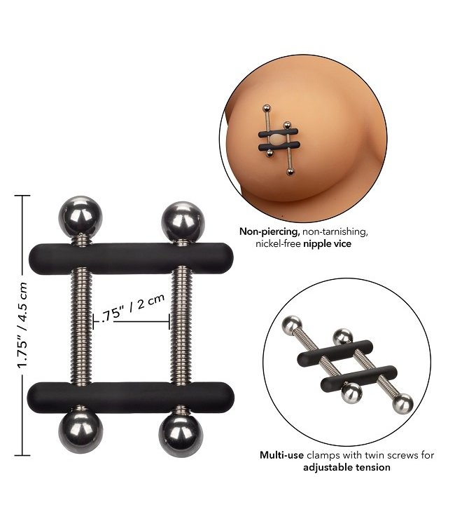 CalExotics Nipple Grips Power Grip Crossbar Nipple Vices