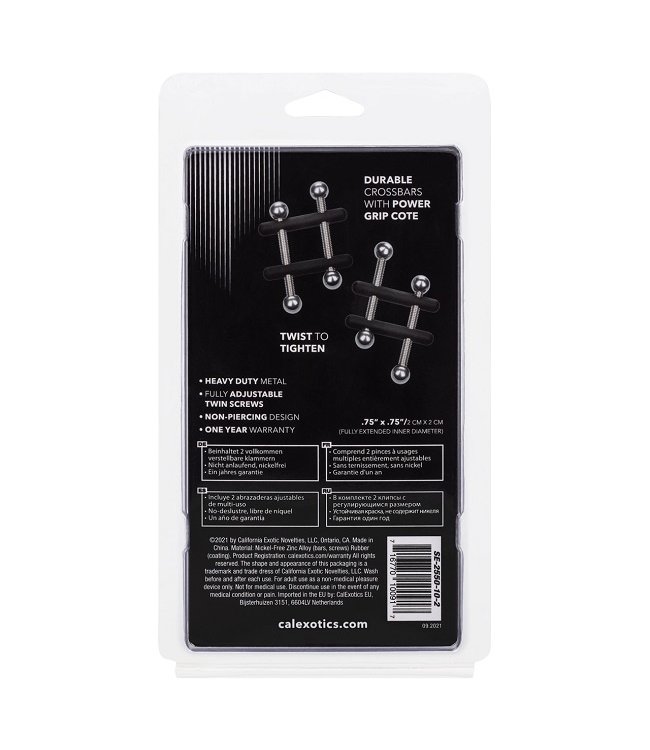 CalExotics Nipple Grips Power Grip Crossbar Nipple Vices