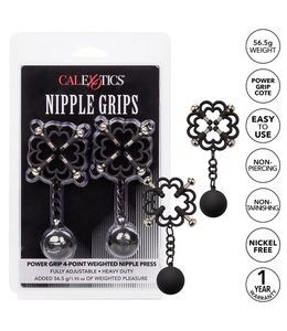 CalExotics Nipple Grips Power Grip 4-Point Weighted Nipple Press