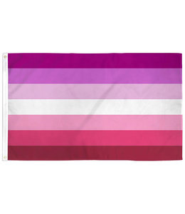 Lesbian (Plain) Pride Flag 3ft x 5ft