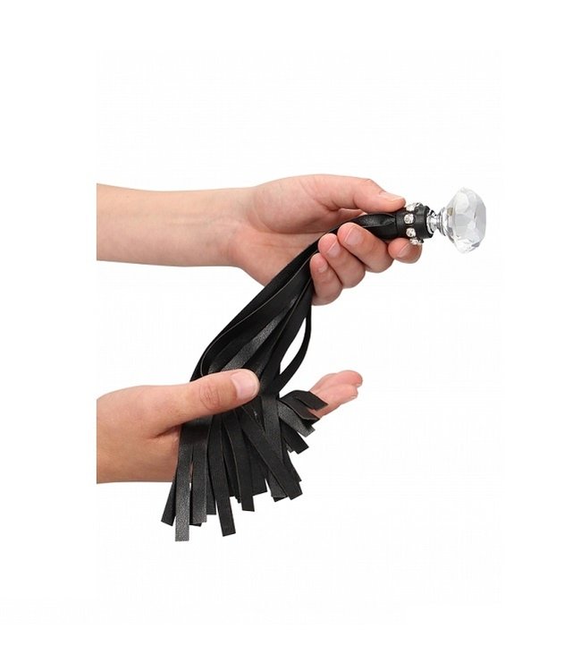 Shots America Ouch! Diamond Studded Flogger